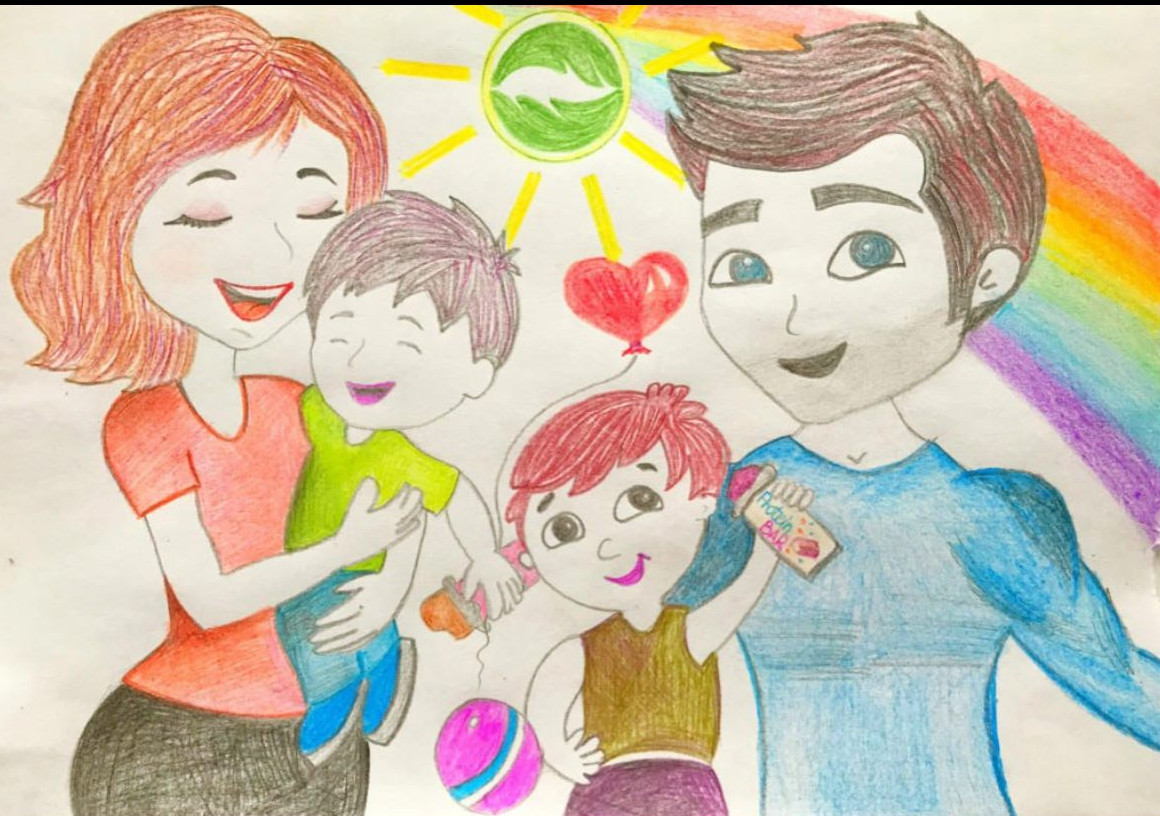 Конкурс детских творческих работ "Наша семья"